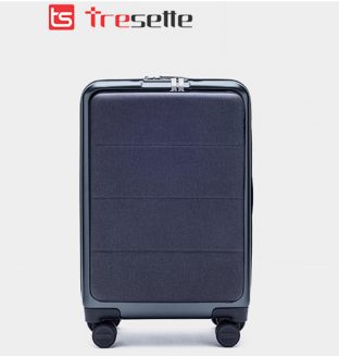 Vali khóa kéo Tresette TSL-061820 Gray – 20 inch – Sọc ngang