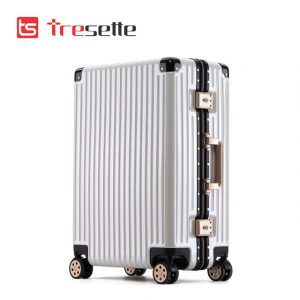 Vali khóa sập Tresette TSL-613624 White – 24 inch